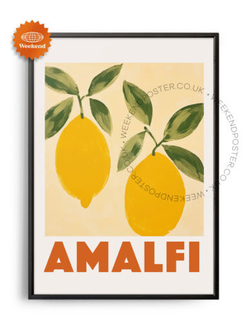 Amalfi Lemons poster