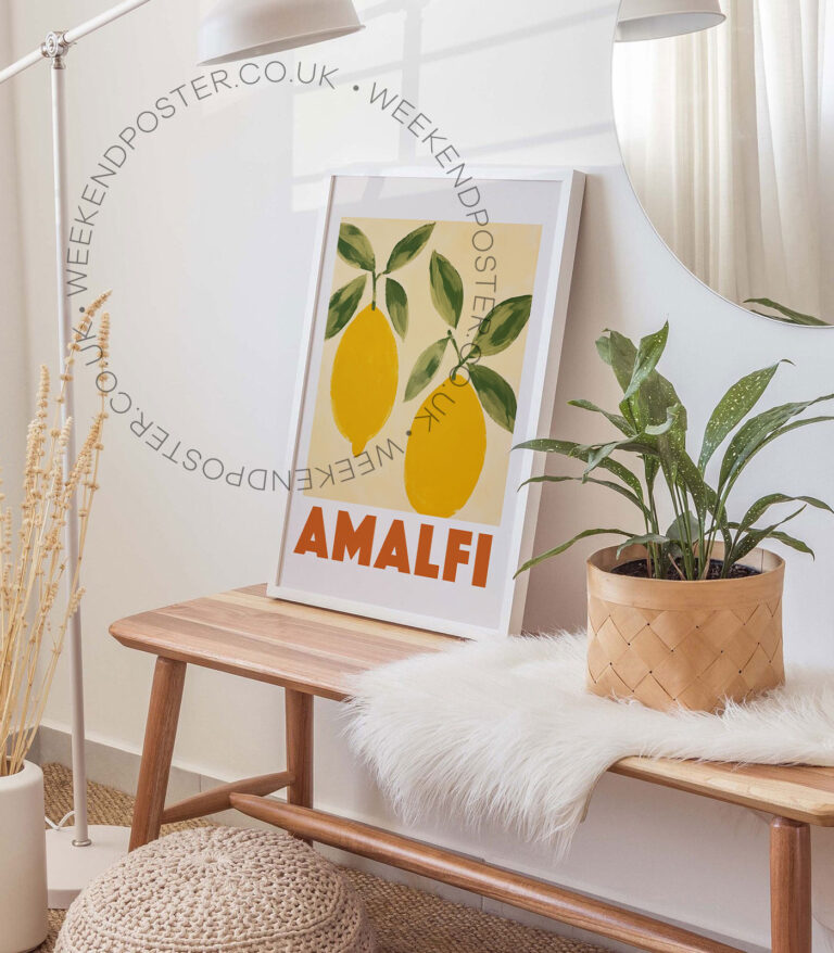 Amalfi Lemons poster