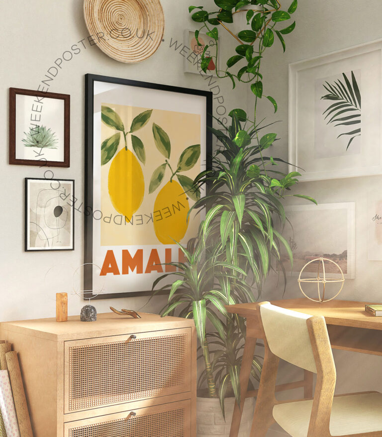 Amalfi Lemons poster