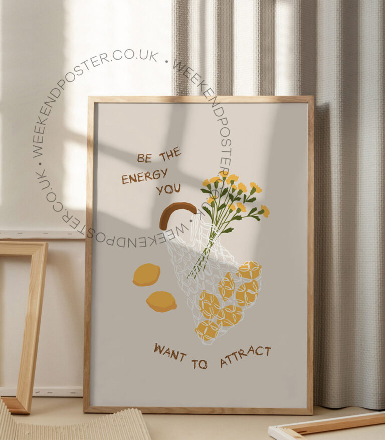 Be the Energy Quote poster