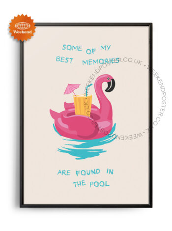 Best Memories Quote poster