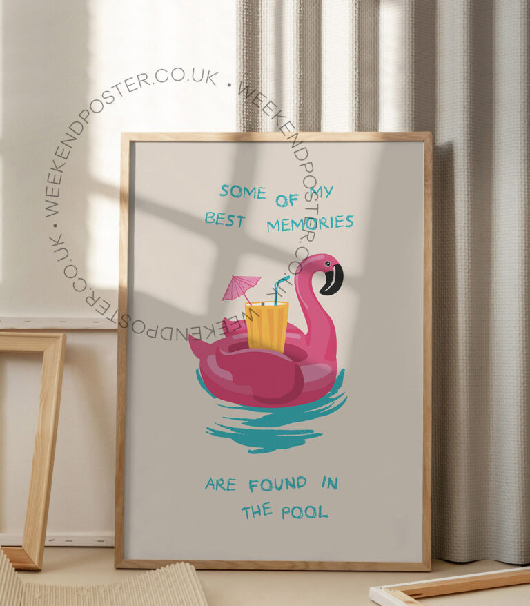 Best Memories Quote poster