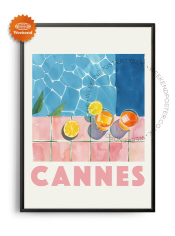 Cannes Travel poster