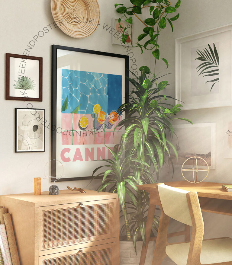 Cannes Travel poster