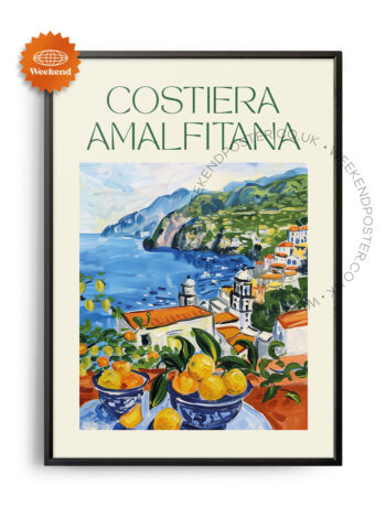 Costiera Amalfitana poster