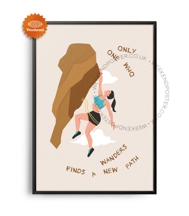 Find a New Path Quote poster