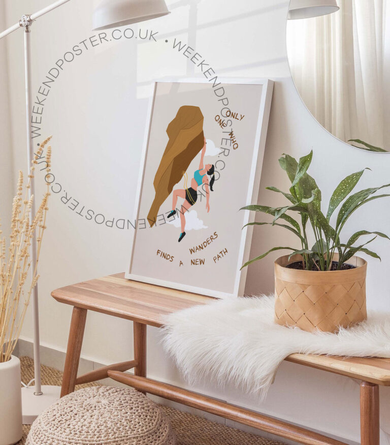 Find a New Path Quote poster