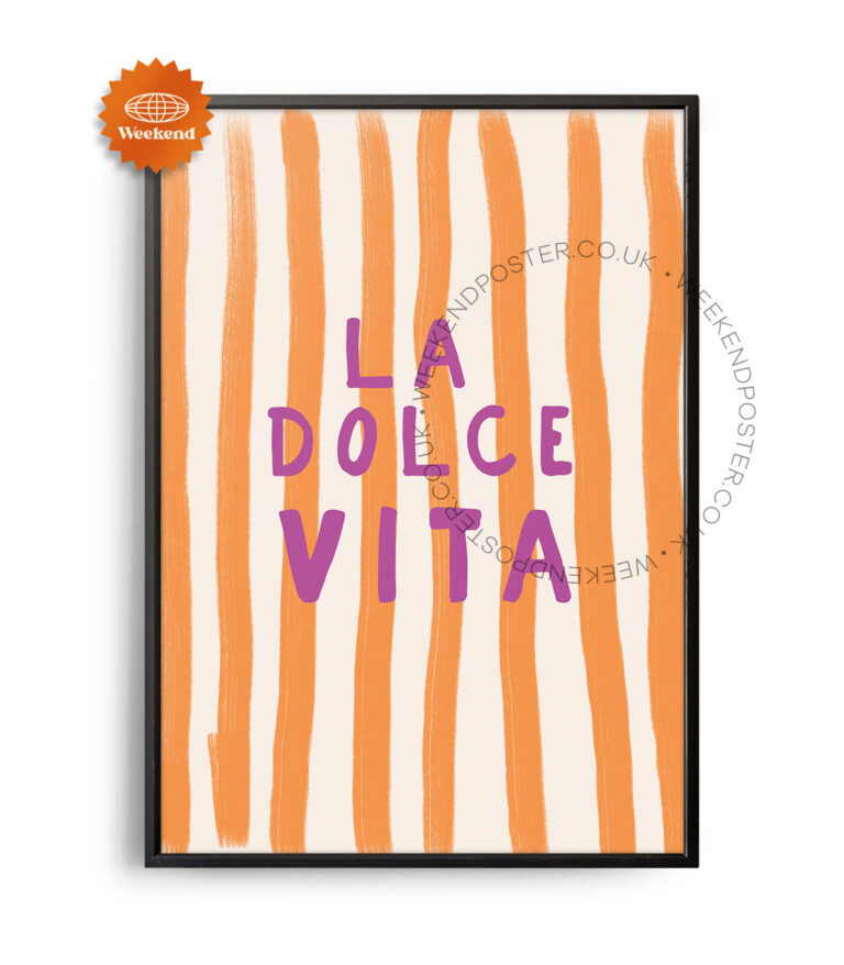 La Dolce Vita poster