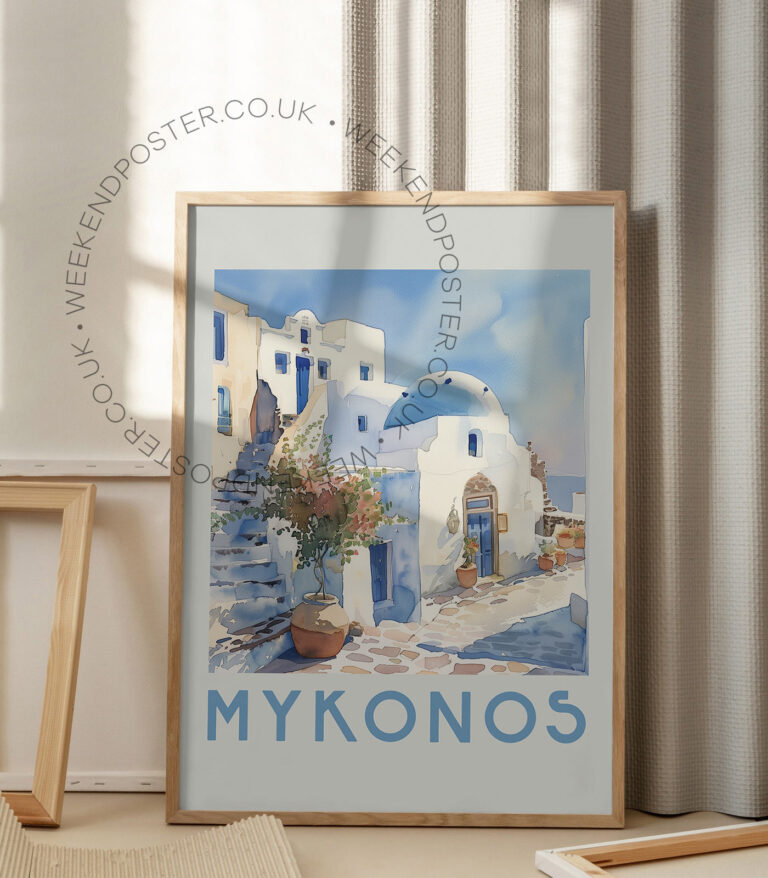 Mykonos Travel poster