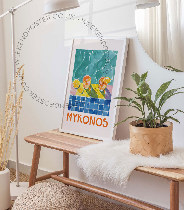 Mykonos Travel poster