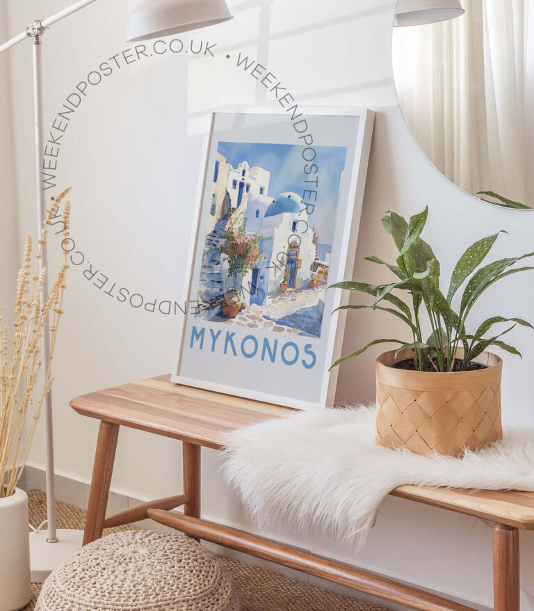 Mykonos Travel poster