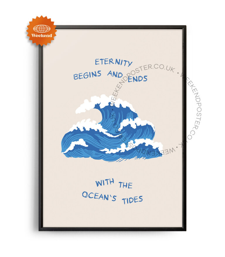 Ocean Quote poster