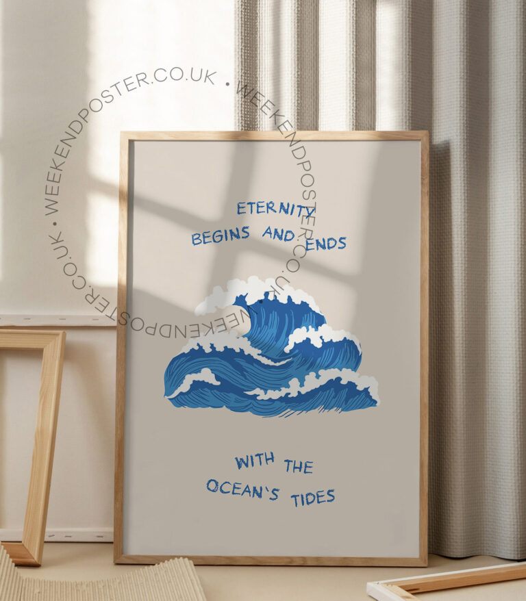 Ocean Quote poster