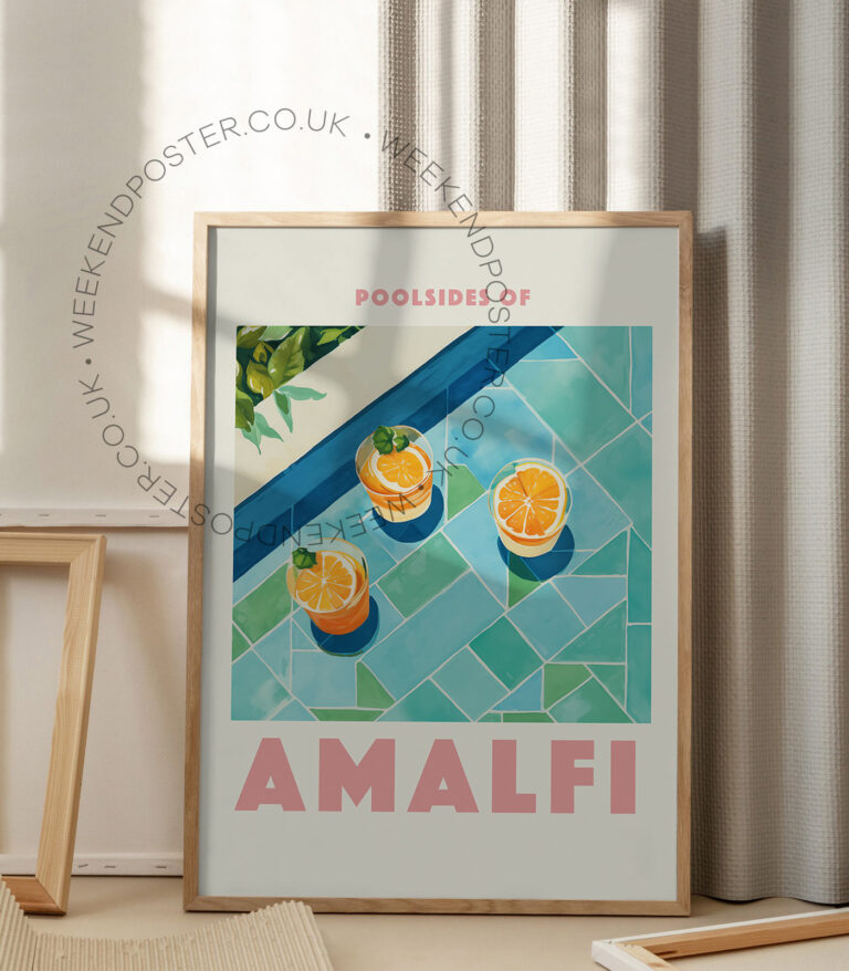 Poolsides of Amalfi poster