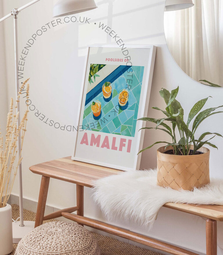 Poolsides of Amalfi poster