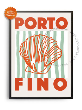 Portofino Travel poster