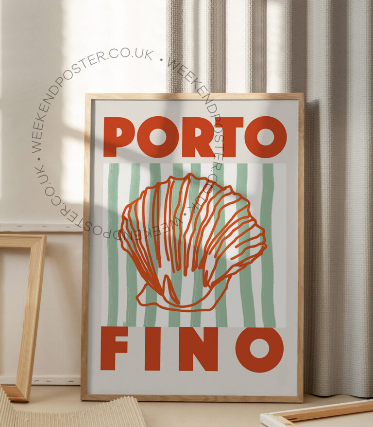 Portofino Travel poster