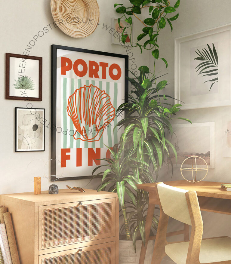 Portofino Travel poster