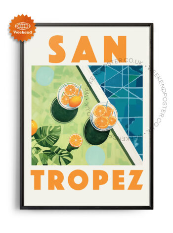 San Tropez poster