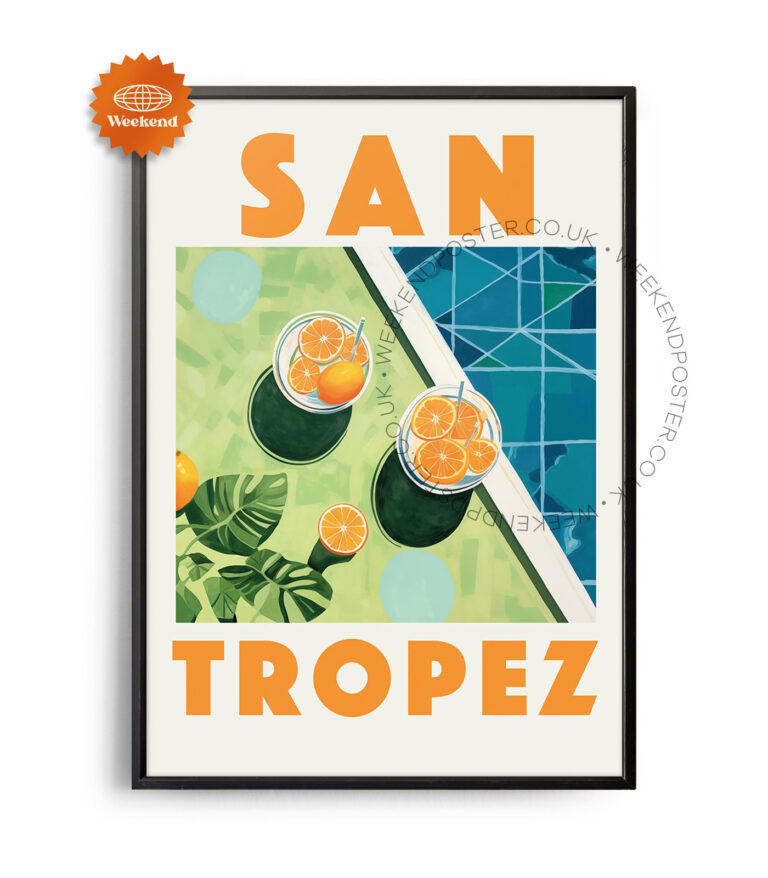 San Tropez poster