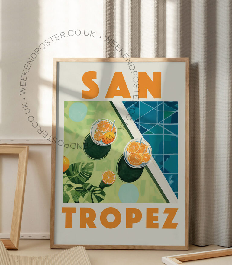 San Tropez poster