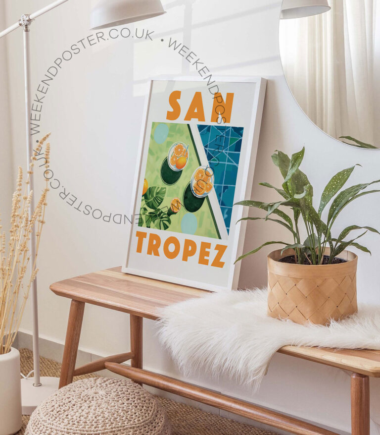 San Tropez poster