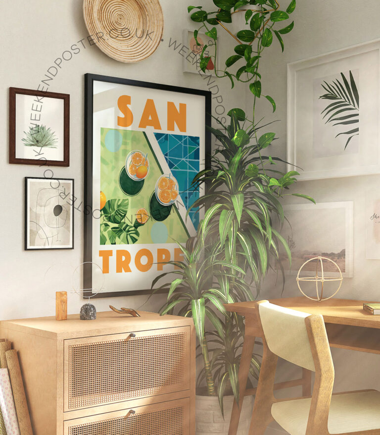San Tropez poster