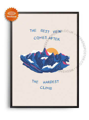 The Best View Quote poster