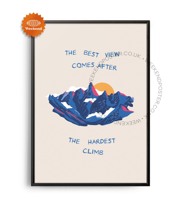 The Best View Quote poster