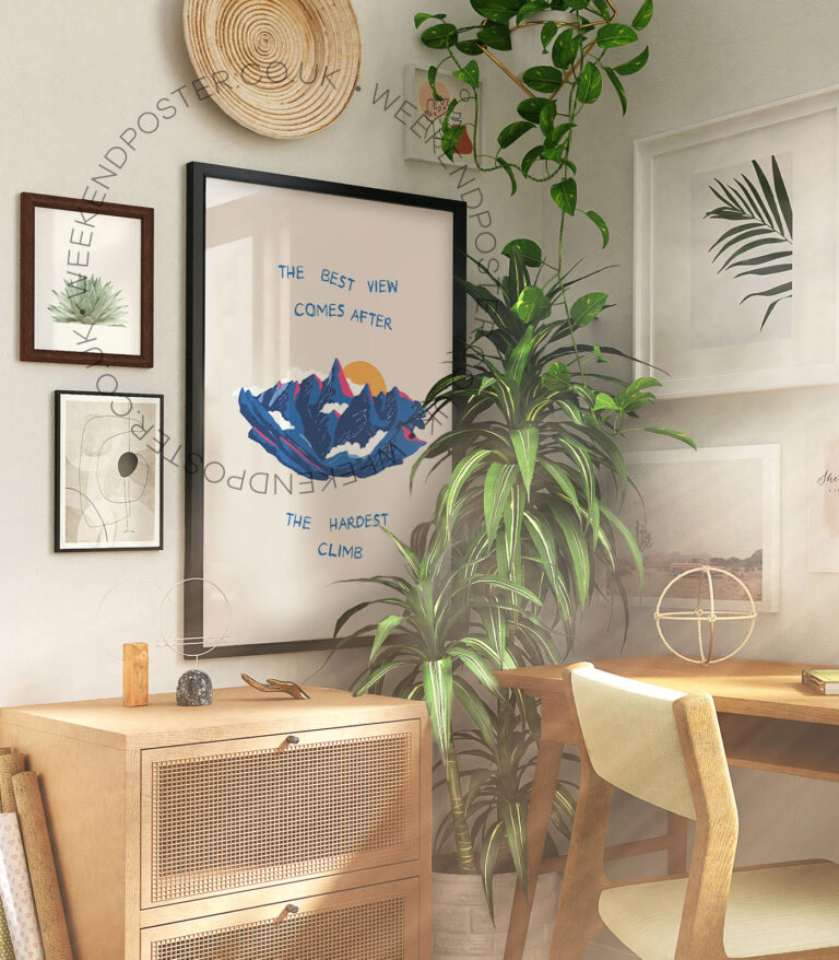 The Best View Quote poster