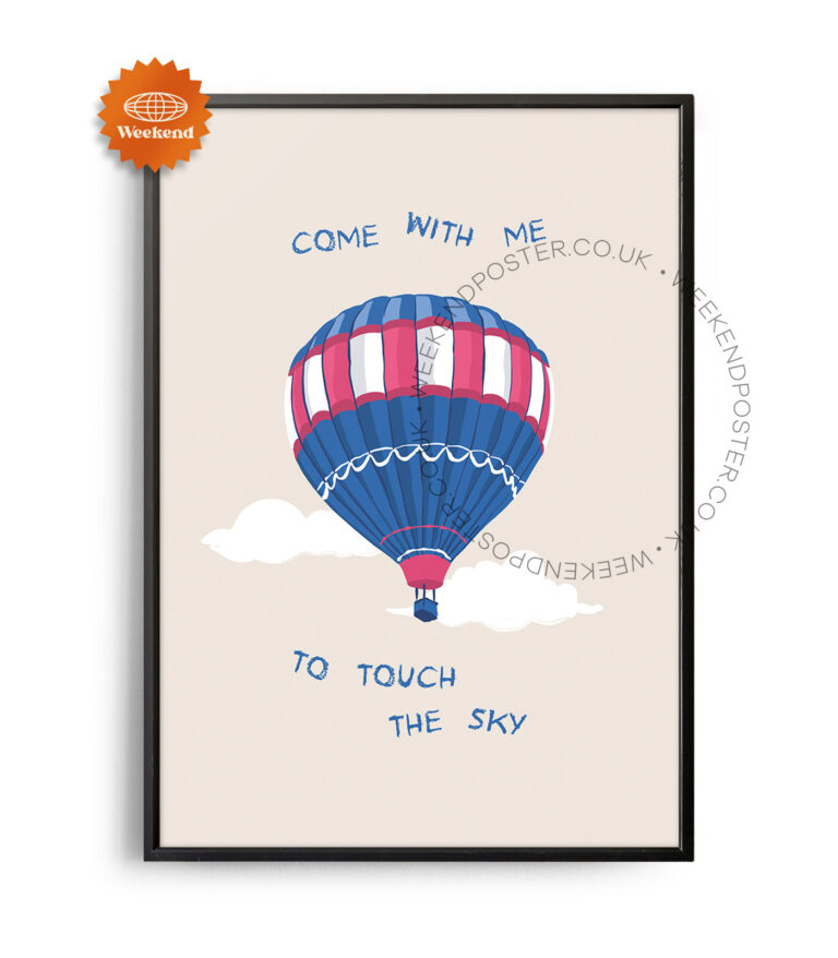 Touch the Sky Quote poster