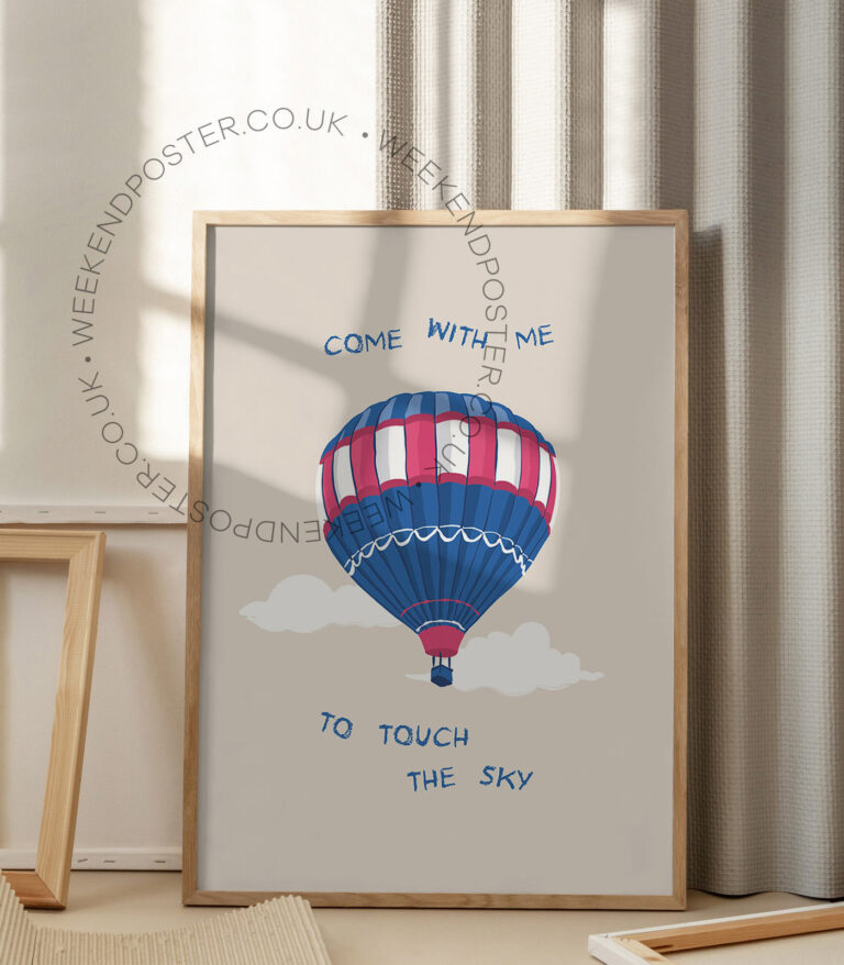 Touch the Sky Quote poster