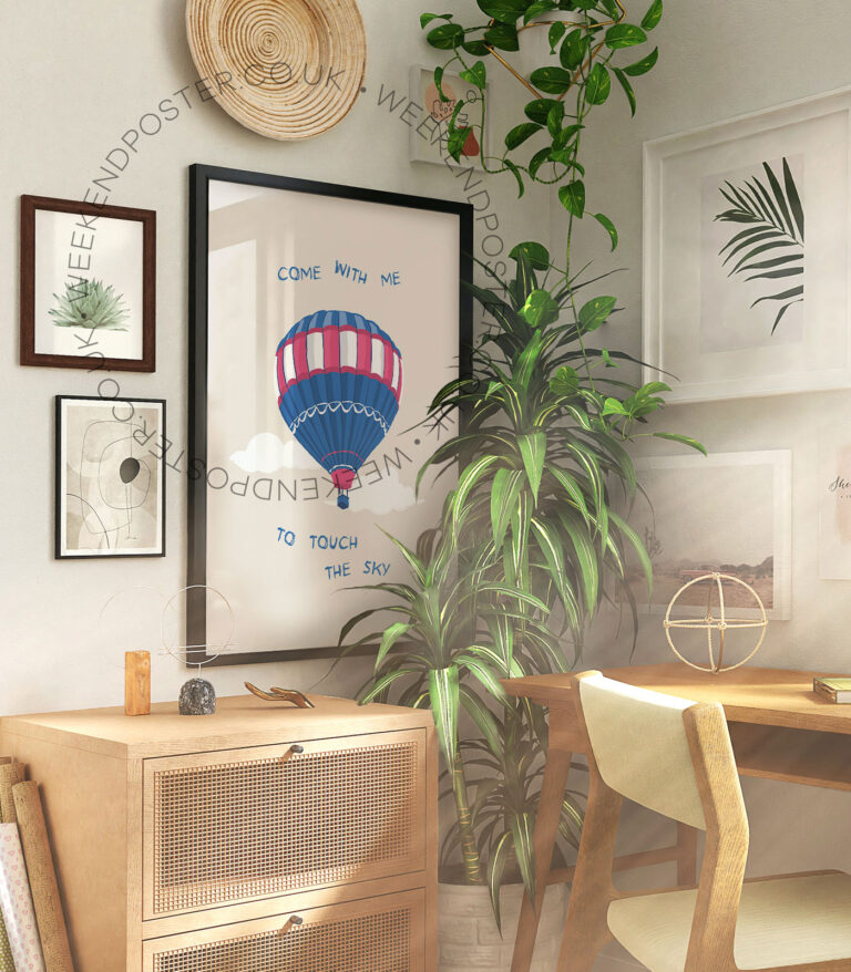 Touch the Sky Quote poster