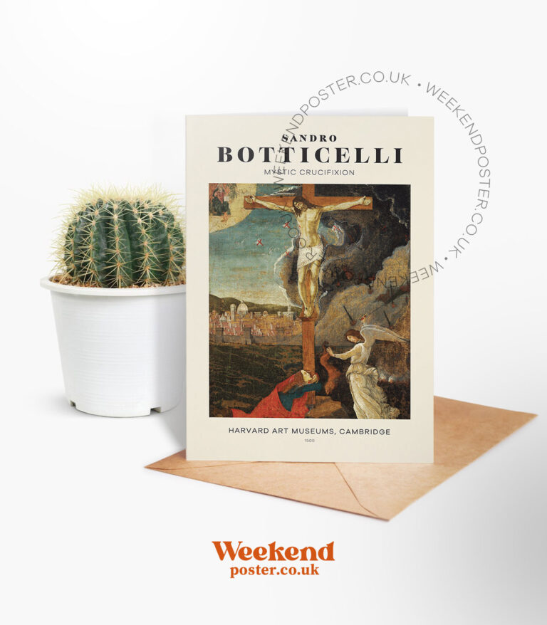 Sandro Botticelli Mystic Crucifixion greeting card