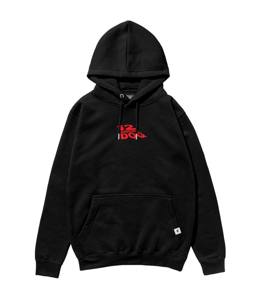 12 Angry Dog Heavyweight Organic Hoodie - Image 5