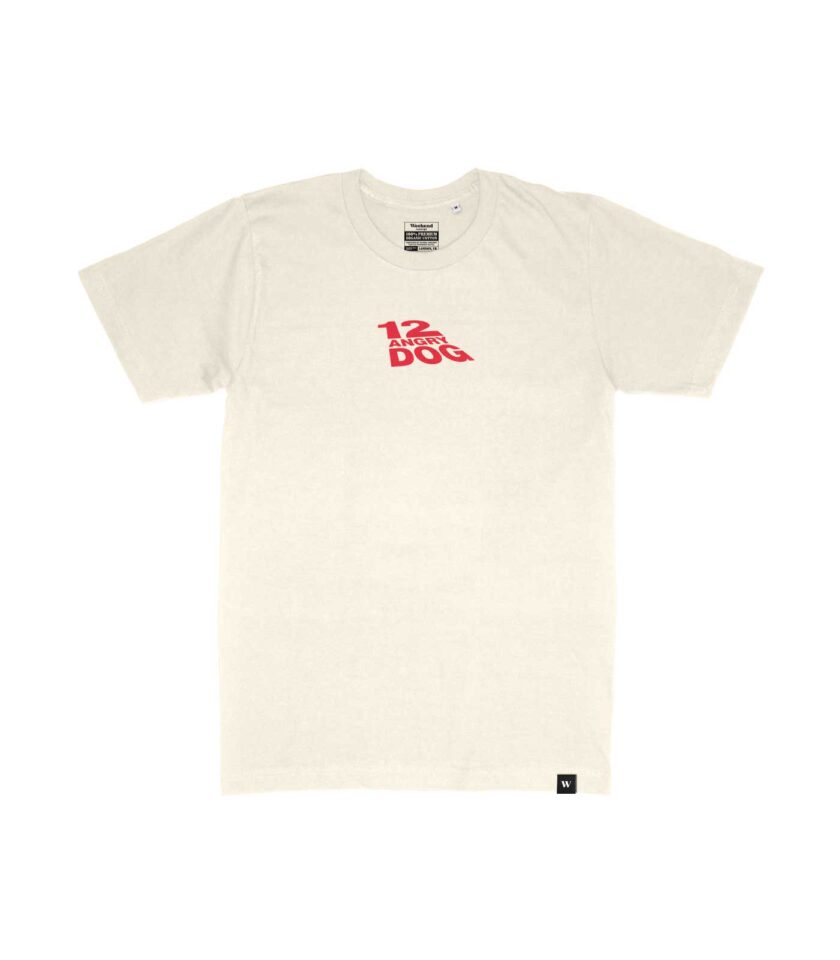 12 Angry Dog Organic Heavyweight T-Shirt - Image 2