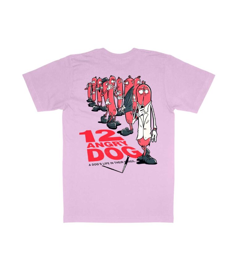 12 Angry Dog Organic Heavyweight T-Shirt