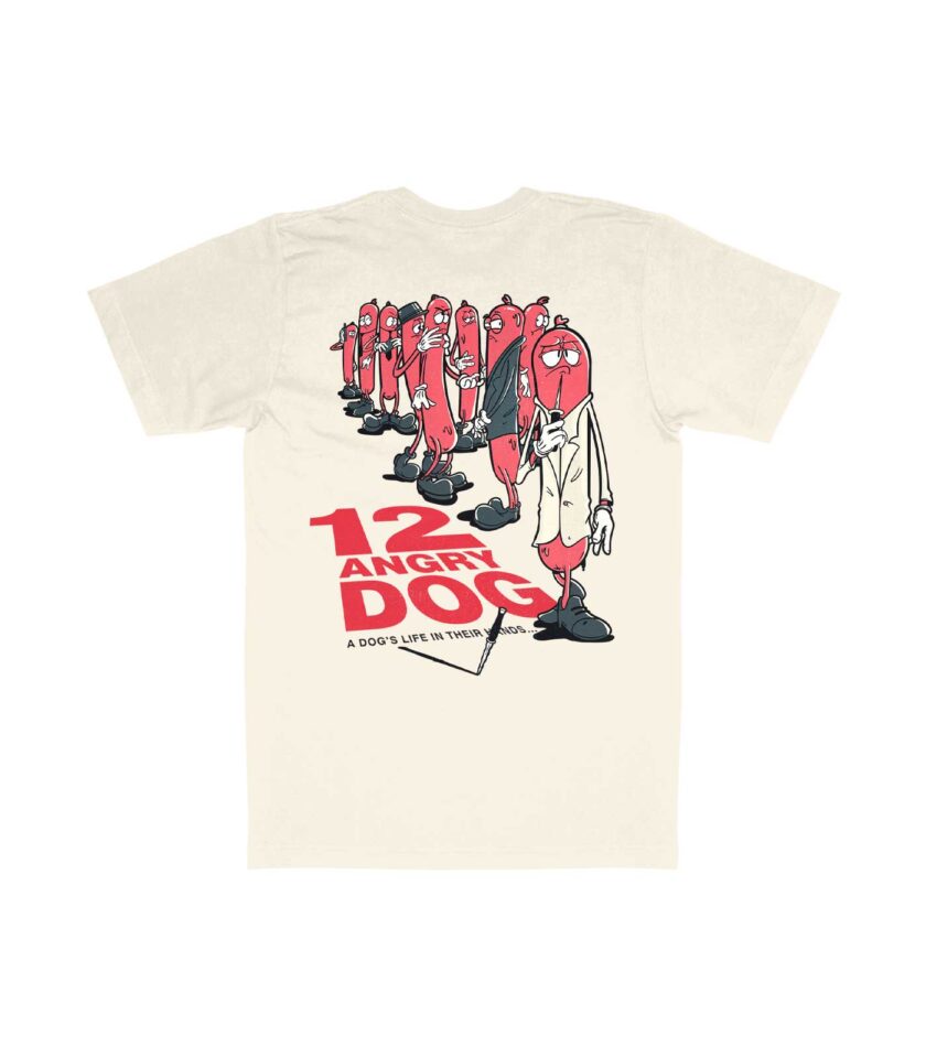 12 Angry Dog Organic Heavyweight T-Shirt