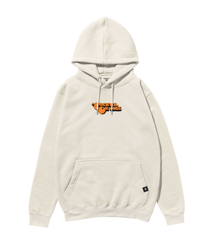 A Cocktail Orange Heavyweight Organic Hoodie - Image 2