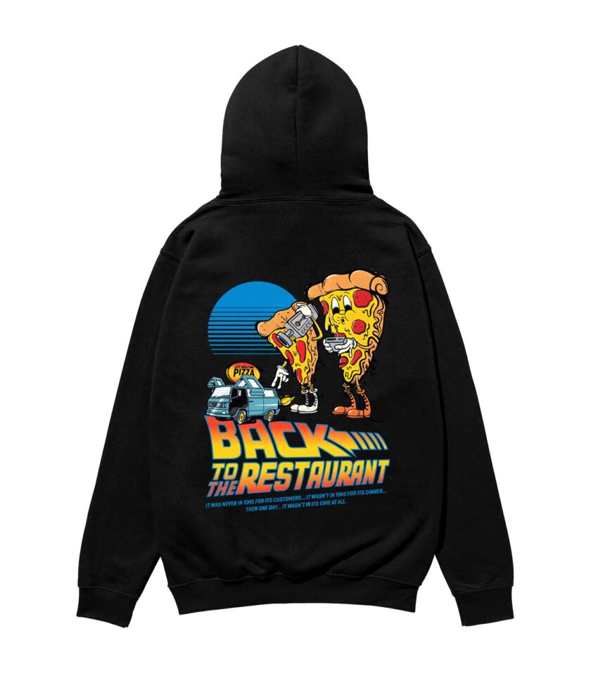 Back to the Restaurant Heavyweight Organic Hoodie - Image 4