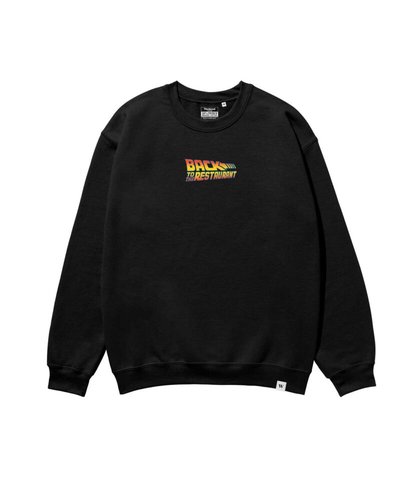 Back to the Restaurant Heavyweight Organic Sweatshirt Sand - Image 5