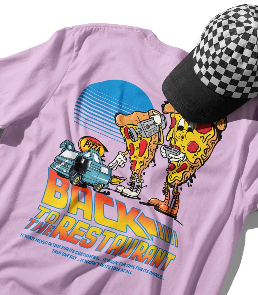 Back to the Restaurant Organic Heavyweight T-Shirt - Image 9