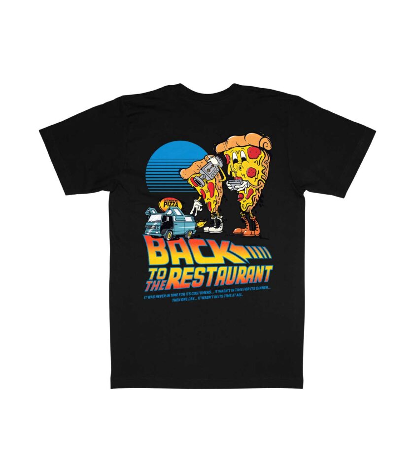 Back to the Restaurant Organic Heavyweight T-Shirt - Image 10