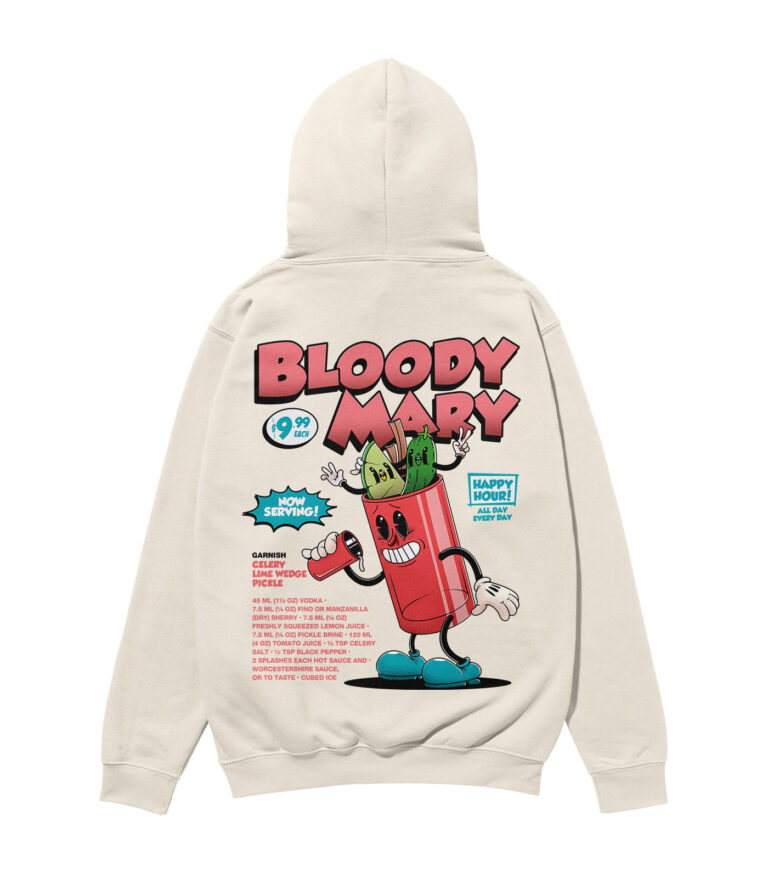 Bloody Mary Heavyweight Organic Hoodie
