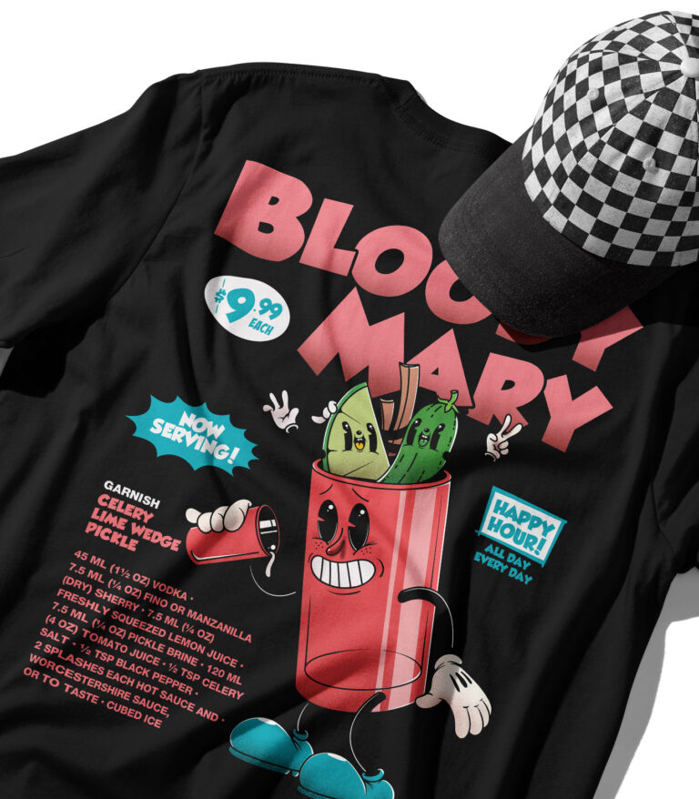 Bloody Mary Organic Heavyweight T-Shirt