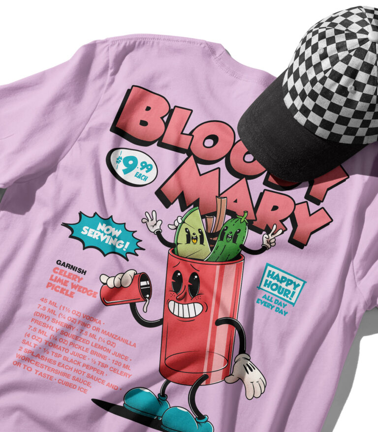 Bloody Mary Organic Heavyweight T-Shirt