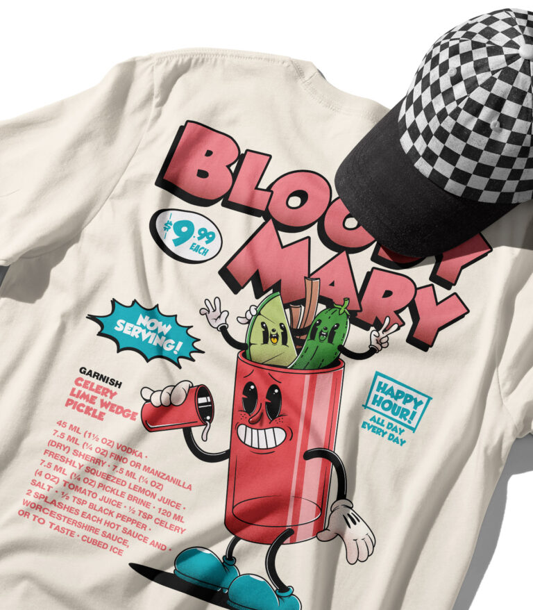Bloody Mary Organic Heavyweight T-Shirt