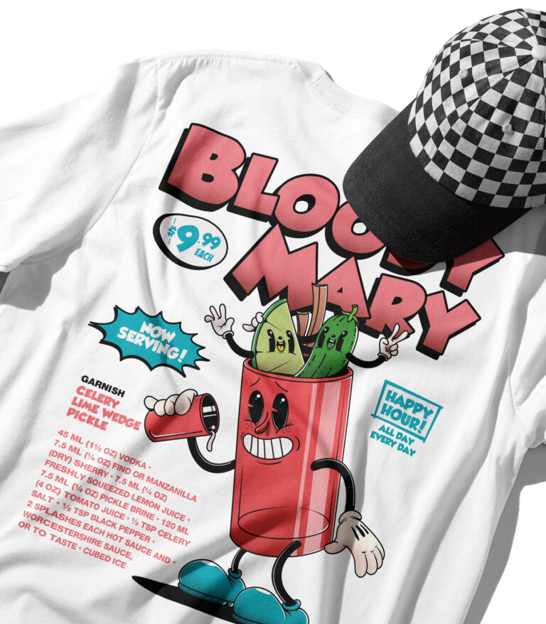 Bloody Mary Organic Heavyweight T-Shirt