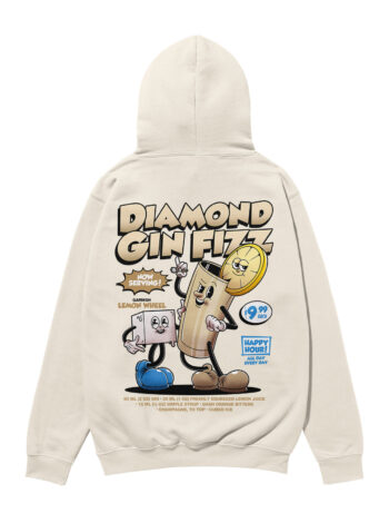 Diamond Gin Fizz Heavyweight Organic Hoodie