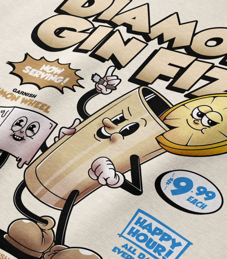 Diamond Gin Fizz Heavyweight Organic Sweatshirt